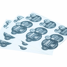 Self-Adhesive Label Sticker Coloured labels for printing